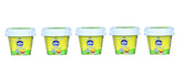 Premium Cow Ghee By Bastar Dairy Farm | Rich In Vitamins & Minerals Healthy Pure Desi Ghee Good For Roast Makhana | 250ml (50ml * 5) 8.4 Ounce | Bucket